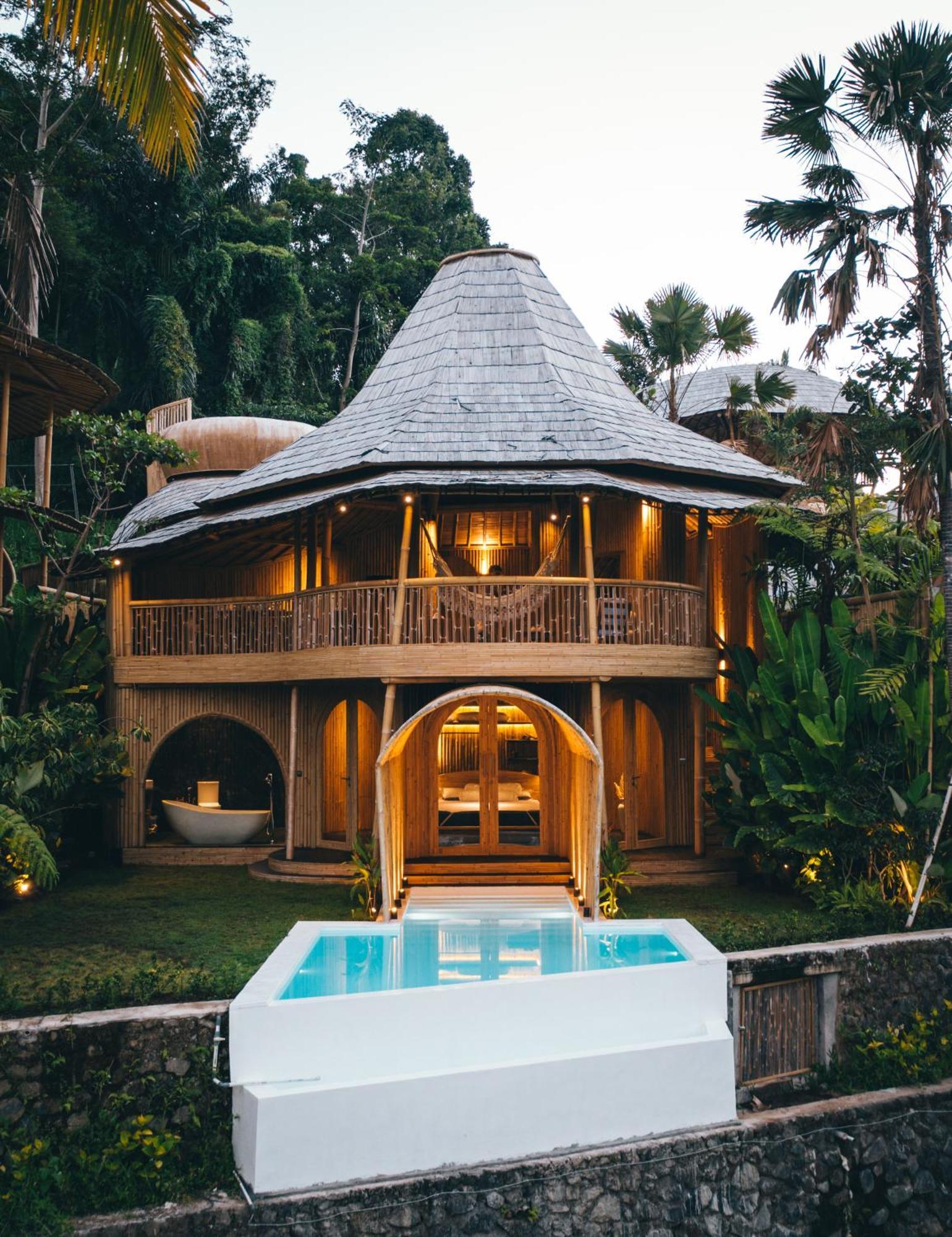 Готель Eco Six Bali Tampaksiring Екстер'єр фото