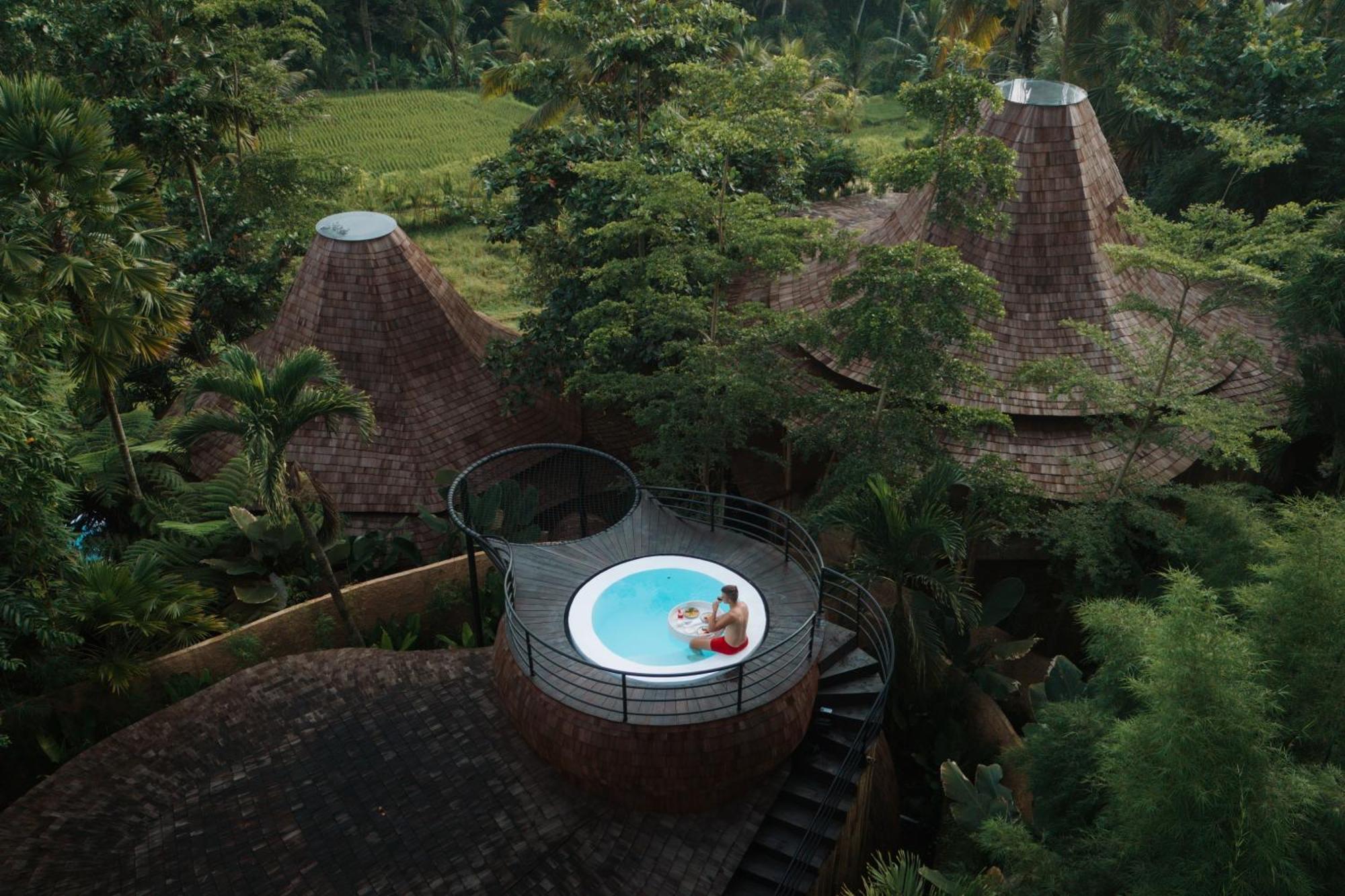 Готель Eco Six Bali Tampaksiring Екстер'єр фото